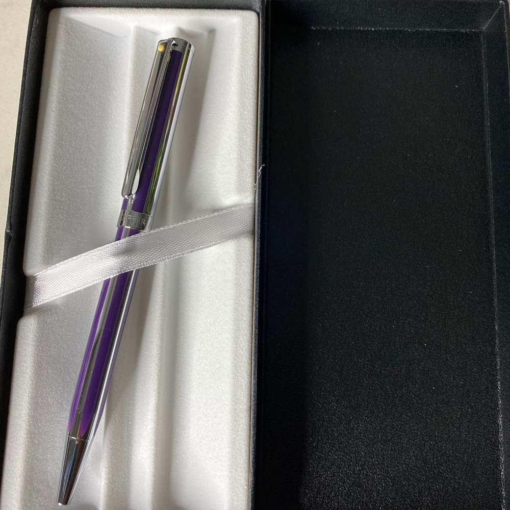 Sheaffer Intensity Purple Stripe Ballpoint Pen